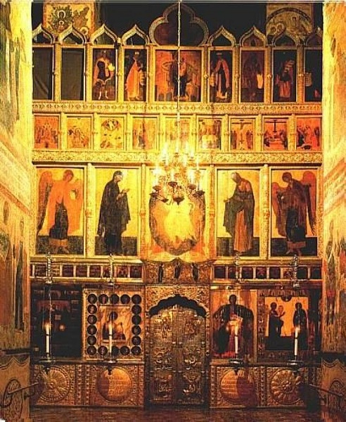 Иконостас Благовещенского собора Московского кремля 