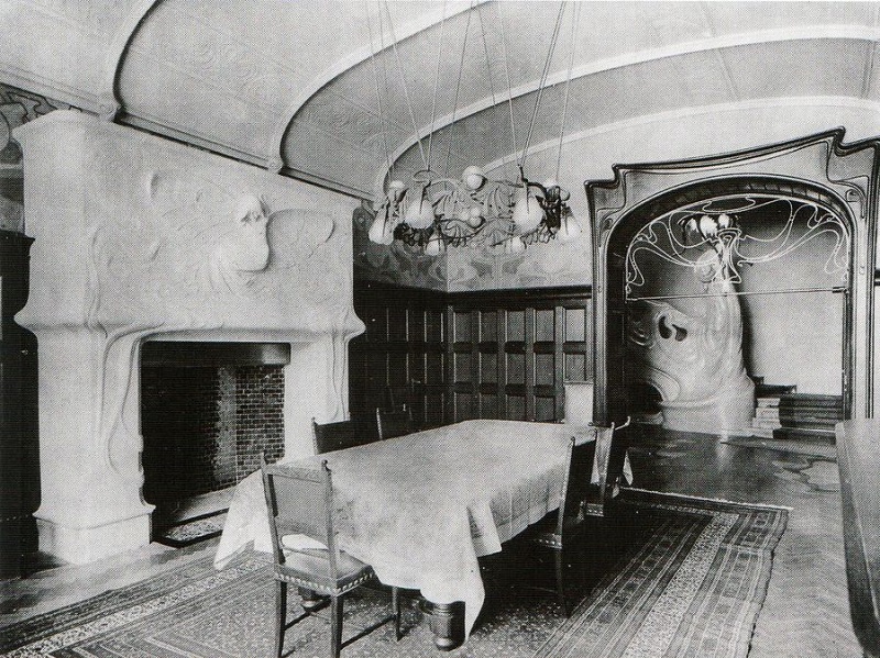 Гостиная (фото начала ХХ века)