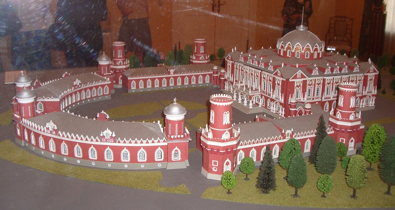 Макет Петровского дворца