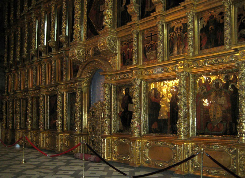 Иконостас Смоленского собора Новодевичьего монастыря