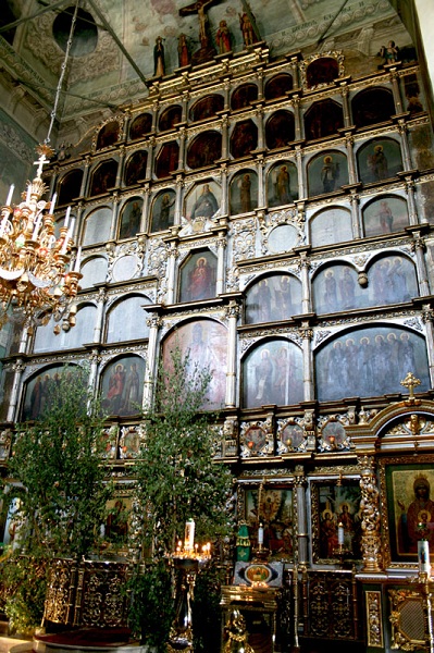 Иконостас Троицкой церкви Останкино